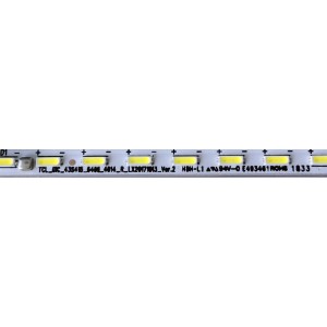 LED PARA TV (1 PIEZA) / TCL 20180708B / TCL_GIC_43S415_64C0_4014_I_LX20171013_VER.2 / 43P6-UD-HS 67-591540-0HA SH / PANEL LVU430NEBL TCL / MODELO TCL43S515