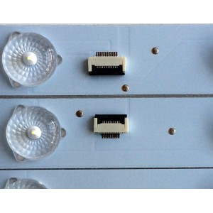 KIT DE LED'S PARA TV (3 PIEZAS) / WESTINGHOUSE LED315D11-ZC14-03(D) / 30331511207 / LED315D11-ZC14-03 / E348423 / PANL / MODELO EW32S5KW / EW32S5KW TW-70501-A032D