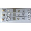 KIT DE LED'S PARA TV (3 PIEZAS) / SHARP LB40048 / LB40048 V0 / 1198259 / E469119 / HE40 / 897 / 6B37 / PANEL JHD400N2F31 / JHD400N2F31-TXL1QL / MODELO LC-40LB601U