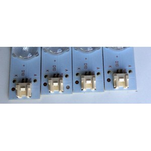 KIT DE LED'S PARA TV (4 PIEZAS) / ELEMENT 303TH395032 / TFGJ395D10-ZC14F-04 / 910-400-1023 / N358D-0 / 2010002596/B23 / 141018A2 / PANEL V400HJ6-PE6 / MODELO ELEFW408