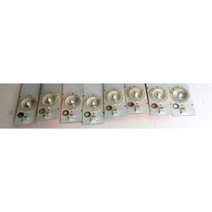 KIT DE LED'S PARA TV (8 PIEZAS) / INSIGNIA 500TV03 V0 / CX-50S12E01 / E74739 / CX-50S12E01-3DDN2-0-T-522 / PANEL T500HVN07.5 / 96.50S12.C01 / PANEL NS-50D420NA16