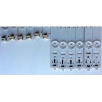 KIT DE LED'S PARA TV (12 PIEZAS) / VIZIO IC-E-VZAA42D269A / IC-A-VZAA42D269E / IC-B-VZAA42D269C / IC-F-VZAA42D269B / IC-B-VZAA42D269F / IC-C-VZAA42D269D / 098101022114 / 098101022115 / PANEL T420HVN06.0 / MODELO E420I-B0 LAQAPTAQ / E420I-B0 LATAPTAQ