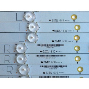 KIT DE LED'S PARA TV (12 PIEZAS) / TOSHIBA / 11800874-A0 / 11800875-A0 / 11800874 / 11800875 / E465853 / 01R38-D / 01R37-D / PANEL C500LD-GF61 REV.01 / MODELO 50L420U