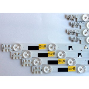 KIT DE LED'S PARA TV ((INCOMPLETO SOLO 8 PIEZAS)) / SAMSUNG D2GE-400SCA-R3 / D2GE-400SCB-R3 / 25304A / 25305A / 25520A / 25521A / 2013SVS40F / 130212 / PANEL CY-HF400BGLV1H / MODELOS UE40F6740 / UA40F5300 / UN40F6400 / HG40AB670 MAS MODELOS EN DESCRIPCION