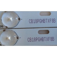 KIT DE LED'S PARA TV /(2 PIEZAS) / SCEPTRE / CB18PGHBTXF8B / KB-FR-4 LE-600 / PANEL CN32HA526 / MODELO X32ABV