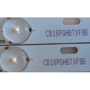 KIT DE LED'S PARA TV /(2 PIEZAS) / SCEPTRE / CB18PGHBTXF8B / KB-FR-4 LE-600 / PANEL CN32HA526 / MODELO X32ABV