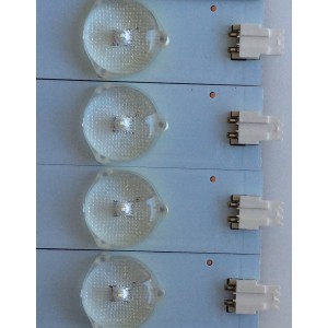 KIT DE LED'S PARA TV / (8 PIEZAS) / RCA / 180-W00-390000H / IC-B-HWT39D060R / 2002-913-DA01316-D6B6 / PANEL T390HVN01.0 / 