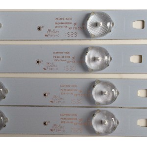 KIT DE LED'S PARA TV (4 PIEZAS) / SCEPTRE / LED40D12-03(A) / 30340012206 / 40000M27 / PANEL V400HJ6-PE1 / MODELO 40"