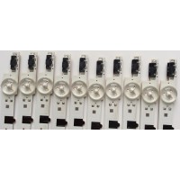 KIT DE LED'S PARA TV (20 PIEZAS) / SAMSUNG / BN41-01972A / BN96-25338A / 25312A / 25313 / 2013SVS55F L REV1.9 130212 / 2013SV55F R 7 REV1.9 130212 / MODELOS UN55F6800AGXZD / UN55F6800AFXZX / (MAS MODELOS EN DISCRIPCIÓN)