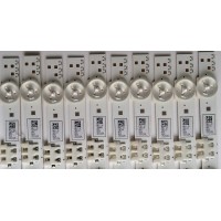 KIT DE LED'S PARA TV (20 PIEZAS) / SAMSUNG / BN41-01972A / BN96-25338A / 25312A / 25313 / 2013SVS55F L REV1.9 130212 / 2013SV55F R 7 REV1.9 130212 / MODELOS UN55F6800AGXZD / UN55F6800AFXZX / (MAS MODELOS EN DISCRIPCIÓN)