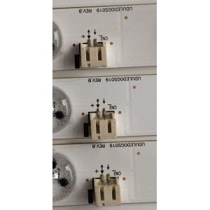 KIT DE LED'S PARA TV (6 PIEZAS) PHILIPS / UDULED0GS019 / UDULED0GS020 / INNOTEK 46"NDF REV 0.0 / PANEL  U3FQ0XH / MODELO 46PFL3608/F7