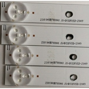 KIT DE LED'S PARA TV (4 PIEZAS) / SCEPTRE / 3BL-T8104102-01 / JS-QY33FK5D-2049 / 2301040B700040 / MODEL X40