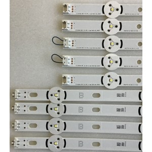 KIT DE LED'S PARA TV LG ((INCOMPLETO SOLO 9 PIEZAS)) / NUMERO DE PARTE LG INNOTEK DRT 3.0 50"_B TYPE REV01 #1_140107 / DALB / 16C1B / PANEL NC500DUN / MODELO 50LB5900 / NOTA IMPORTANTE:KIT CONSTA DE 10 PIEZAS EN TOTAL