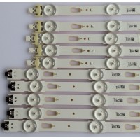 KIT DE LED'S PATA TV (10 PIEZAS) / SAMSUNG / 34791A / 34792A / 34707A / PANEL CY-GK040HGLV7H / MODELO UN40K 06300F 