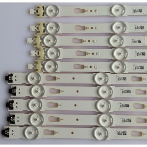 KIT DE LED'S PATA TV (10 PIEZAS) / SAMSUNG / 34791A / 34792A / 34707A / PANEL CY-GK040HGLV7H / MODELO UN40K 06300F 