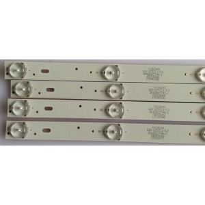 KIT DE LED'S PARA TV (4 PIEZAS) ELEMENT / 303TH395034 / TFGJ395D09-ZC21FG / 120-125/3.1-3.2 / PANEL V400HJ6-PE1 / MODELO ELEFW408