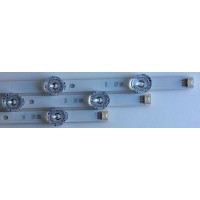 KIT DE LED'S PARA TV (3 PIEZAS) / LG /  6916L-2100A / 6916L-2101A / LGINNOTEK DRT 3.0 32"_A TYPE REV0.2 / PANEL LD320DUE(FH)(B1) / MODELO 32SM5KC-B