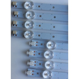 KIT DE LED'S PARA TV (8 PIEZAS) / SAMSUNG / BN96-28769A / BN96-28768A / 2013SVS46_3228N1_B2_L06_REV1.5_130724 / 2013SVS46_3228N1_B2_R05_REV1.5_130724 / LM41-00001Y / LM41-00001X / PANEL CY-DF460BGLV1H / (MODELOS EN DISCRIPCIÓN) 