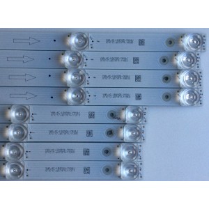 KIT DE LED`S PARA TV TCL ((8 PIEZAS)) / NUMERO DE PARTE 4C-LB4904-YH04J / 4C-LB4905-YH04J / TOT_49_D2900_4X4+4X5_3030C_D6t-2d1_A_4S1P / TOT_49_D2900_4X4+4X5_3030C_D6t-2d1_B_5S1P / PANEL LVU485ND1L / MODELOS 49S350 / 49S403TCBA / 49S403TBAA