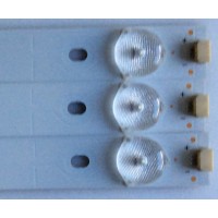 KIT DE LED'S PARA TV (3 PIEZAS) / WESTINGHOUSE / IC-A-CNCF-32D439 / T74-C6WD-S3-3-14-04-19 / C674-761M 3.4-3.6V / MODELO DWM32H1G1 TW-77701-S032M