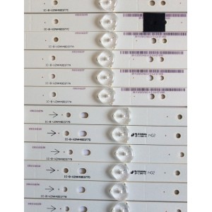 KIT DE LED'S PARA TV (12 PIEZAS) / SHARP / JVC IC-B-VZAA48D377A/B/C/D / IC-B-VZAA48D377 / IC-B-VZAA48D377A / IC-B-VZAA48D377B / IC-B-VZAA48D377C / PANEL LSC480HN03-S01 / MODELOS EM48FTR / LC-48LE551U