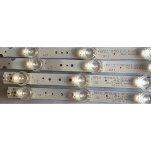 KIT DE LED´S PARA TV (4 PIEZAS) / TCL GIC55LB111 / GIC55LB112 / ZM-JN-F19 4C-LB5508-ZM03J / 87C B0034 / MPEG  GIC55LB111_3030F2.1D_V0.6_20180404 / MPEG GIC55LB112_3030F2.1D_V0.6_20180404 / PANEL LVU550NDEL / MODELO 55S423 / 55S423 LCAA / 55S425