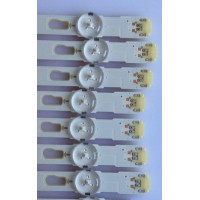 KIT DE LED'S PARA TV (14 PIEZAS)  SAMSUNG 43942A / 43943A / V7DU-580DCA-R0 / LM41-00517A / LM41-00516A / PANEL'S CY-GM058HGNV4H / CY-GM058HGNV2H / MODELOS  UN58MU6100FXZA DA01 / UN58MU6120FXZX / (MAS MODELOS EN DISCRICIÓN)