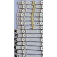 KIT DE LED'S PARA TV (14 PIEZAS)  SAMSUNG 43942A / 43943A / V7DU-580DCA-R0 / LM41-00517A / LM41-00516A / PANEL'S CY-GM058HGNV4H / CY-GM058HGNV2H / MODELOS  UN58MU6100FXZA DA01 / UN58MU6120FXZX / (MAS MODELOS EN DISCRICIÓN)