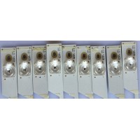 KIT DE LED'S PARA TV (9 PIEZAS) / TCL / JN-4C-LB5504-YH02R / 020416-N-BQ7XX1 / TMT_55P1_8X4+1X4_2121C_L_V2 / PANEL LVU550ND1L / MODELO 55UP120