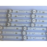 KIT DE LED'S PARA TV(8 PIEZAS) / SAMSUNG / BN96-38526A / BN96-38527A / S_5J52_50FC0M_5_RIGHT_REV1.1_150605_6X2.5 / LM41-00121V_LM41-00145A / LM141-00121W_LM41-00146A / PANEL'S CY-JJ050BGAV1H / CY-JJ050BGAV1V / (MODELOS EN DISCRIPCIÓN)