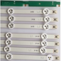 KIT DE LED´S PARA TV ( 10 PIEZAS ) / LG / 6916L-1272A / 6916L-1241A / 6916L-1273A / 6916L-1276A / 50"ROW2.1 REV 0.4 1 R2-TYPE  / 50"ROW2.1 REV 0.4 1 R1-TYPE / PANEL LC500DUE (SF)(R2) / MODELO 50LN5400-UA 