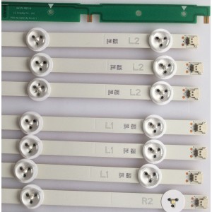 KIT DE LED´S PARA TV ( 10 PIEZAS ) / LG / 6916L-1272A / 6916L-1241A / 6916L-1273A / 6916L-1276A / 50"ROW2.1 REV 0.4 1 R2-TYPE  / 50"ROW2.1 REV 0.4 1 R1-TYPE / PANEL LC500DUE (SF)(R2) / MODELO 50LN5400-UA 