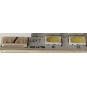 KIT DE LED'S PARA TV (2 PIEZAS) / WESTINGHOUSE / WDE46"RB / PANEL V460H1-P09 REV.C1 / MODELO LD-4655VX TW-62401-U046A 