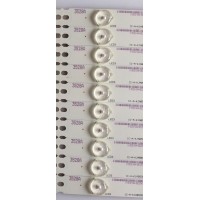 KIT DE LED´S PARA TV ( 10 PIEZAS ) / RCA / IC-A-KJAB50D354 / 3528A / D2B6 ( X ) / 3.4-3.6v 76-761m B6 / PANEL V500HJ1-P01-12V / MODELO 50" / LED50B45RQ