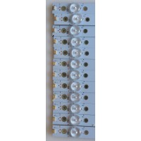 KIT DE LED'S PARA TV (12 PIEZAS) / VIZIO / 77900 / 500TT43 V4 / PANEL TPT500J1-HVN08.A REV:S800A / MODELO D50-D1