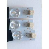 KIT DE LED´S PARA TV ( 3 PIEZAS ) / SHARP / LB32076  V1_00 / 3B755 / MODELO LC-32LE653U