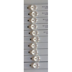 KIT DE LED´S PARA TV ( 10 PIEZAS ) / SCEPTRE / CRH-K55EMC3030T0510R64K-REV.1.1 / M0 1Y158J57DCA984BK / 81490 10655028 / 200947 / MODELO U55 PCIV58CE 