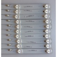 KIT DE LED'S PARA TV WESTINGHOUSE ((10 PIEZAS)) / NUMERO DE PARTE ADS-DX50510-10X5 / 20160711 / E177671B / 160925-LTE50398 / PANEL V500DJ2-QS5 / MODELO WD50UC4300