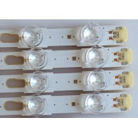 KIT DE LED'S PARA TV ( 8 PIEZAS) / SAMSUNG / BN96-39781A / BN96-39782A / 39781A / 39782A / S_KU6K_43_FL30_L7 / LM41-00268A  PANEL'S  CY-GM043HGAV1H / CY-GK043HGAV2V / CY-GK043HGAV2H / (MODELOS EN DISCRIPCIÓN)