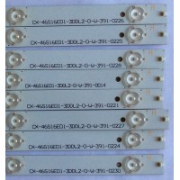 KID DE LED'S PARA TV ( 8 PIEZAS ) / INSIGNIA / 460TA21 V0 / CX-46S16E01-3DDL2-0-W / MODELO 46''