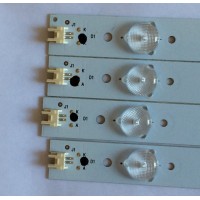 KIT DE LED´S PARA TV ( 4 PIEZAS ) / ELEMENT / 303TH400042 / TFGJ40D10-ZC15F-01 / L.14.1640008ZC MODELO ELEFW408  