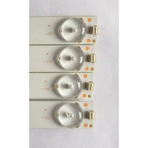 KIT DE LED´S PARA TV ( 4 PIEZAS ) / HITACHI / SJ.BK.D4001001-2835AS-F / 1.14.FD400006 / MODELO LE40A3 