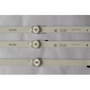 KIT DE LED´S PARA TV ( 3 PIEZAS ) / VIZIO / BB6C-RD3S / IC-C-VZAA39D924A / IC-C-VZAA39D924B / IC-C-VZAA39D924C / MODELO D39F-F0