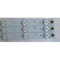 KIT DE LED´S PARA TV ( 3 PIEZAS ) / SEIKI / 303BL315031 / GMBL315D10-ZC14F-02 / PANEL T320HVN01.0 / MODELO SE32FY22