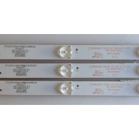 KIT DE LED´S PARA TV ( 3 PIEZAS ) / WESTINGHOUSE / 303KK320033 / KSKKD07-ZC21FG-02 / PANEL MD3232YTBH / MODELO WD32FB2530