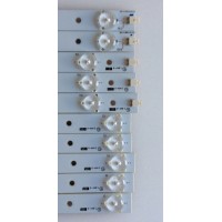 KIT DE LED'S PARA TV (10 PIEZZAS) / VIZIO / 39.0-D510-L-C2 / 39.0-D510-R-C2 / PANEL TPT390J1 HJ1L02 REV:SC1L / MODELO E390-A1 