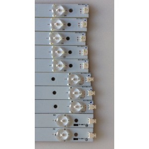 KIT DE LED'S PARA TV (10 PIEZZAS) / VIZIO / 39.0-D510-L-C2 / 39.0-D510-R-C2 / PANEL TPT390J1 HJ1L02 REV:SC1L / MODELO E390-A1 