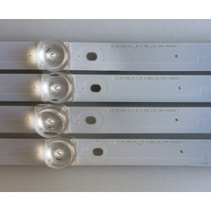 KIT DE LED´S PARA TV ( 4 PIEZAS ) / HISENSE / L2_E0_XAM_S9_1_R1.0_RBQ_150_LM41-00603A  / 1200600  / PANEL HD500S1U51\XP\GM\ROH / MODELOS 50R6E / LC-50Q7030U / LC-50Q620U