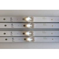 KIT DE LED´S PARA TV ( 4 PIEZAS ) / HISENSE / L2_E0_XAM_S9_1_R1.0_RBQ_150_LM41-00603A  / 1200600  / PANEL HD500S1U51\XP\GM\ROH / MODELOS 50R6E / LC-50Q7030U / LC-50Q620U