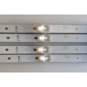 KIT DE LED´S PARA TV ( 4 PIEZAS ) / HISENSE / L2_E0_XAM_S9_1_R1.0_RBQ_150_LM41-00603A  / 1200600  / PANEL HD500S1U51\XP\GM\ROH / MODELOS 50R6E / LC-50Q7030U / LC-50Q620U